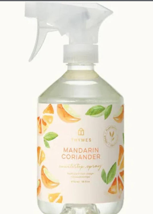 Thymes mandarin coriander countertop spray