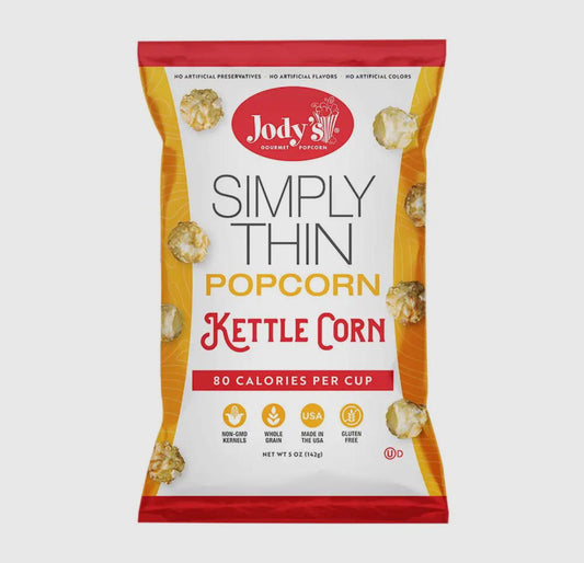 Jody’s simply thin popcorn