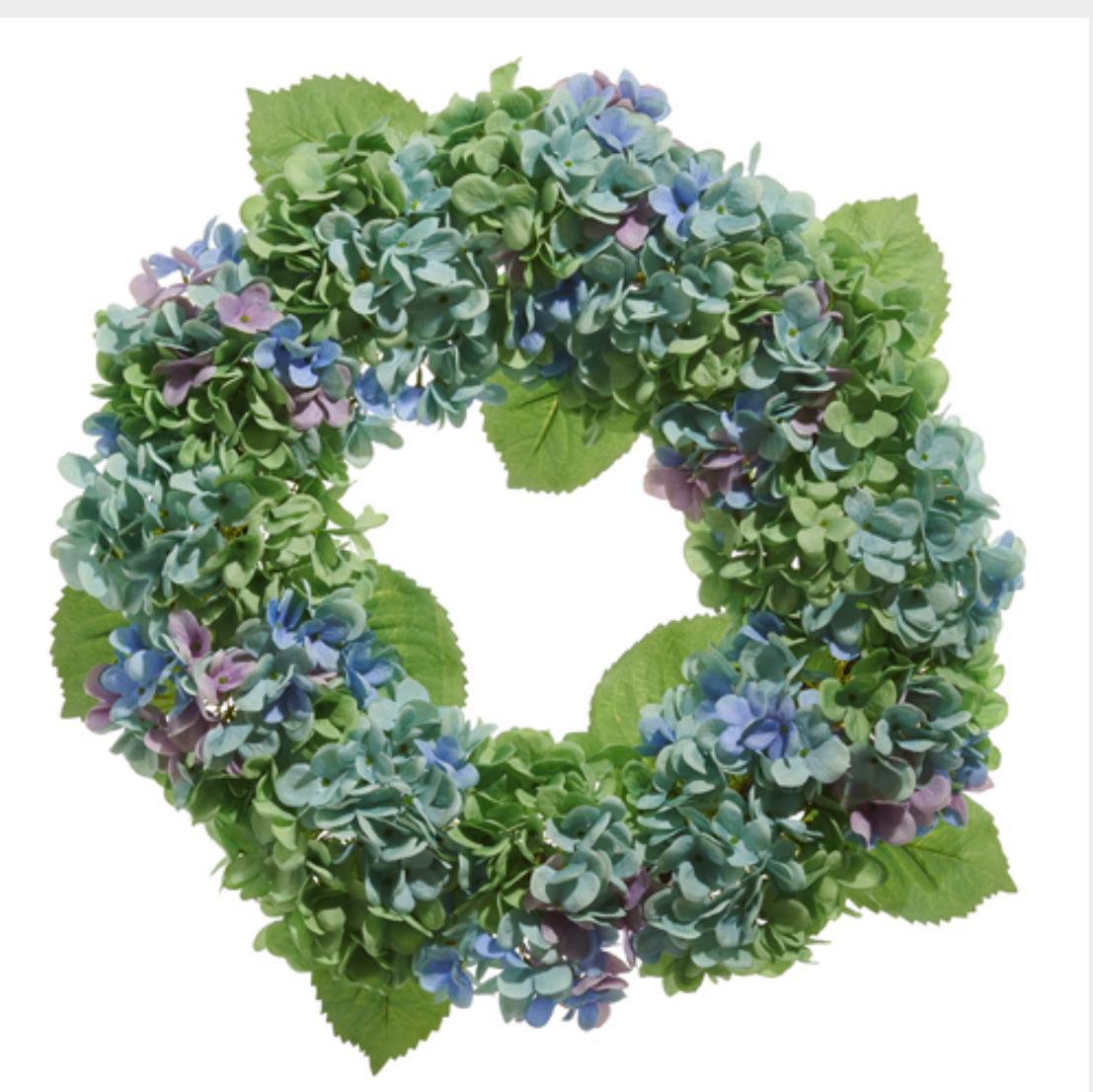 24" hydrangea wreath