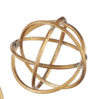 Gold orbs
