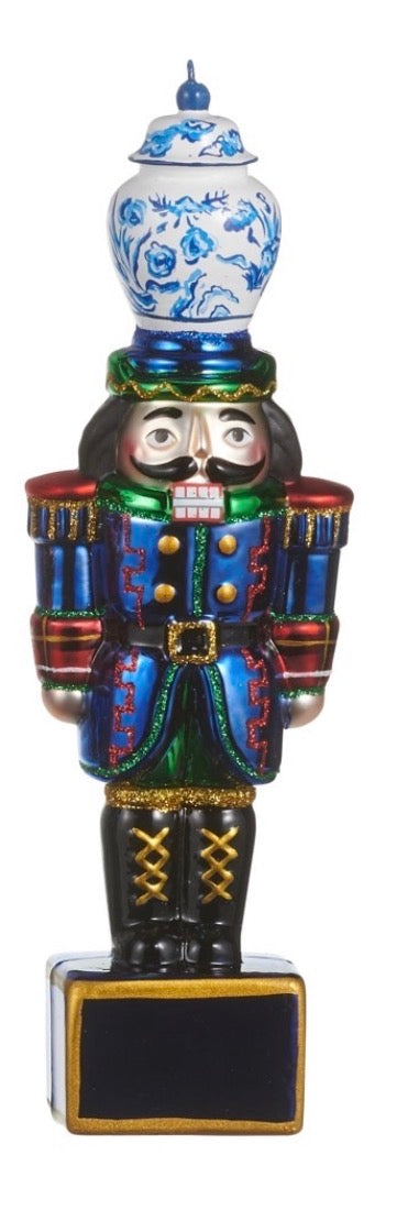 8" Noble Nutcracker Ornaments