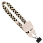 Clip and go crossbody strap with zippered pouch