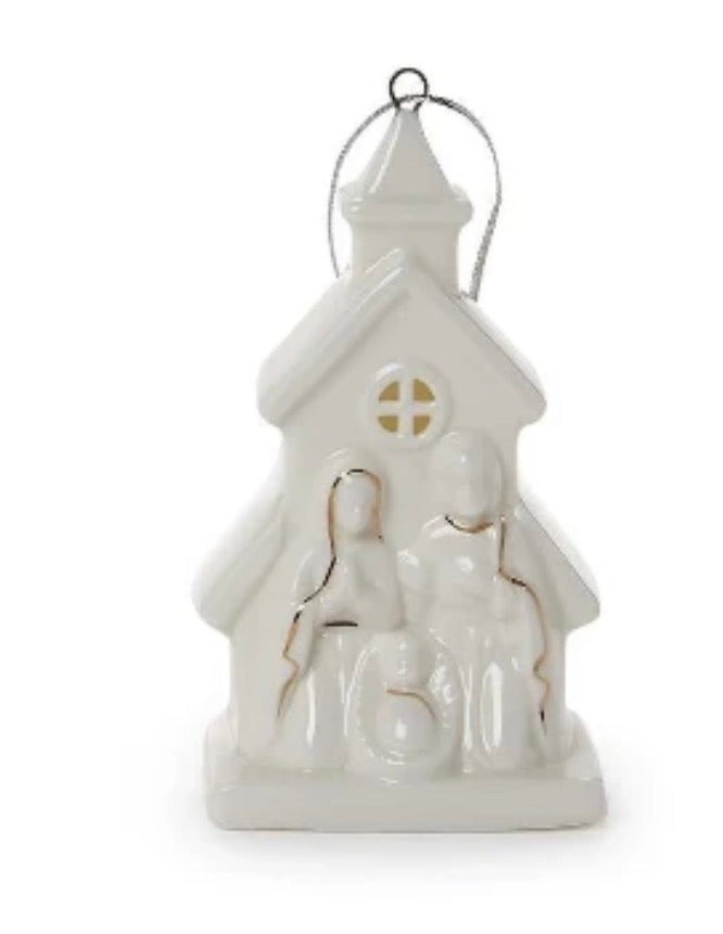STARRY MANGER LIGHT-UP KEEPSAKE ORNAMENT