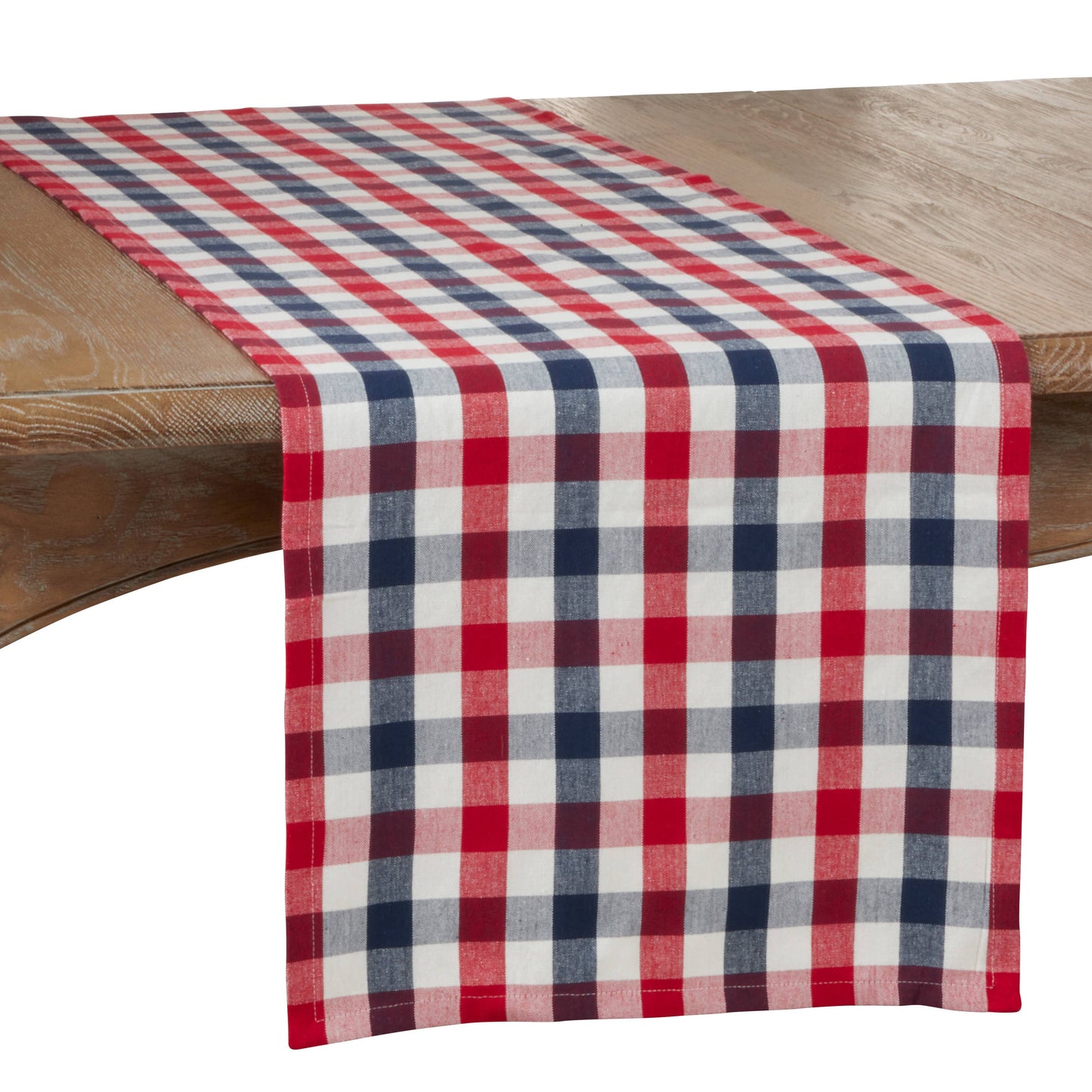 Gingham Check Runner