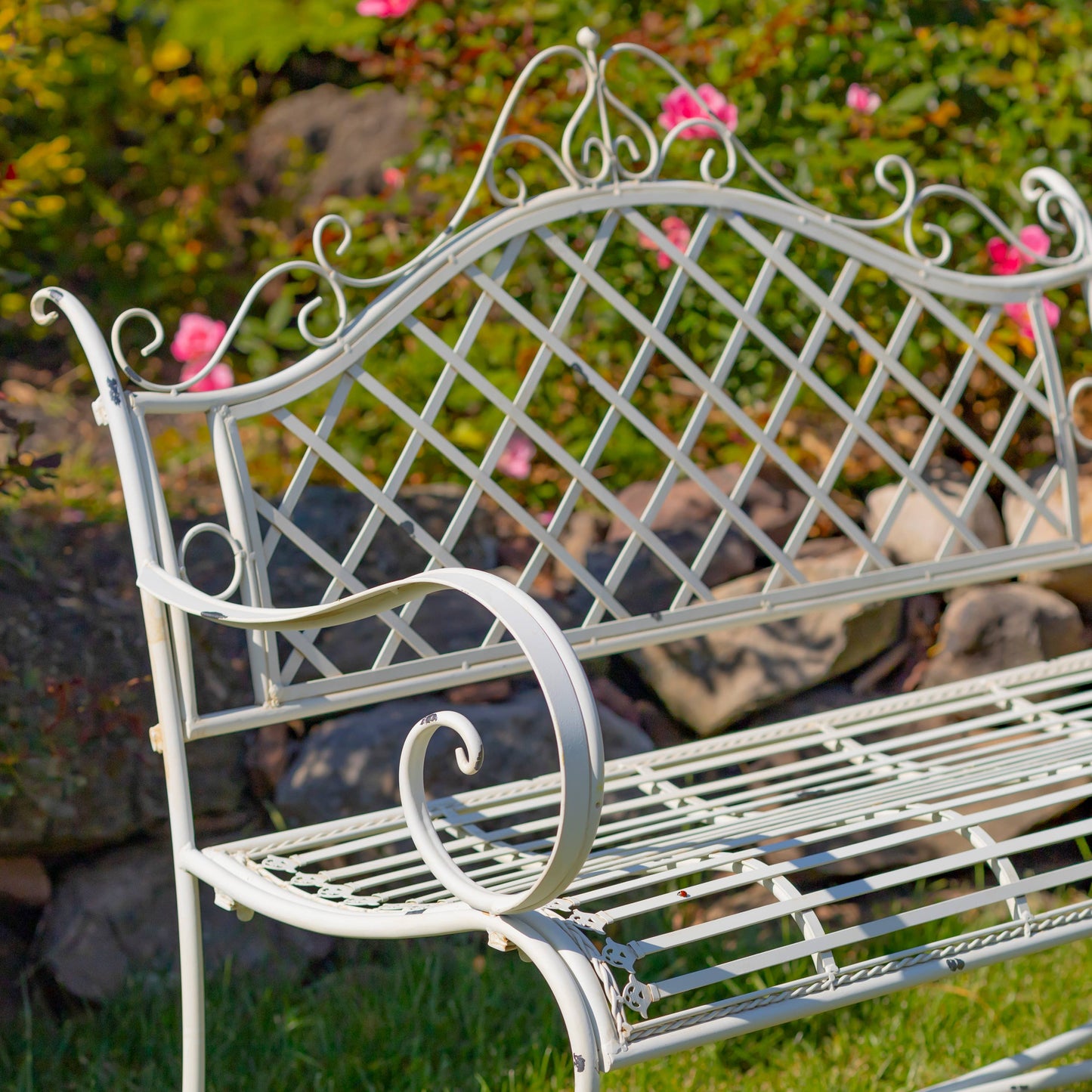 Victorian Iron Garden Bench