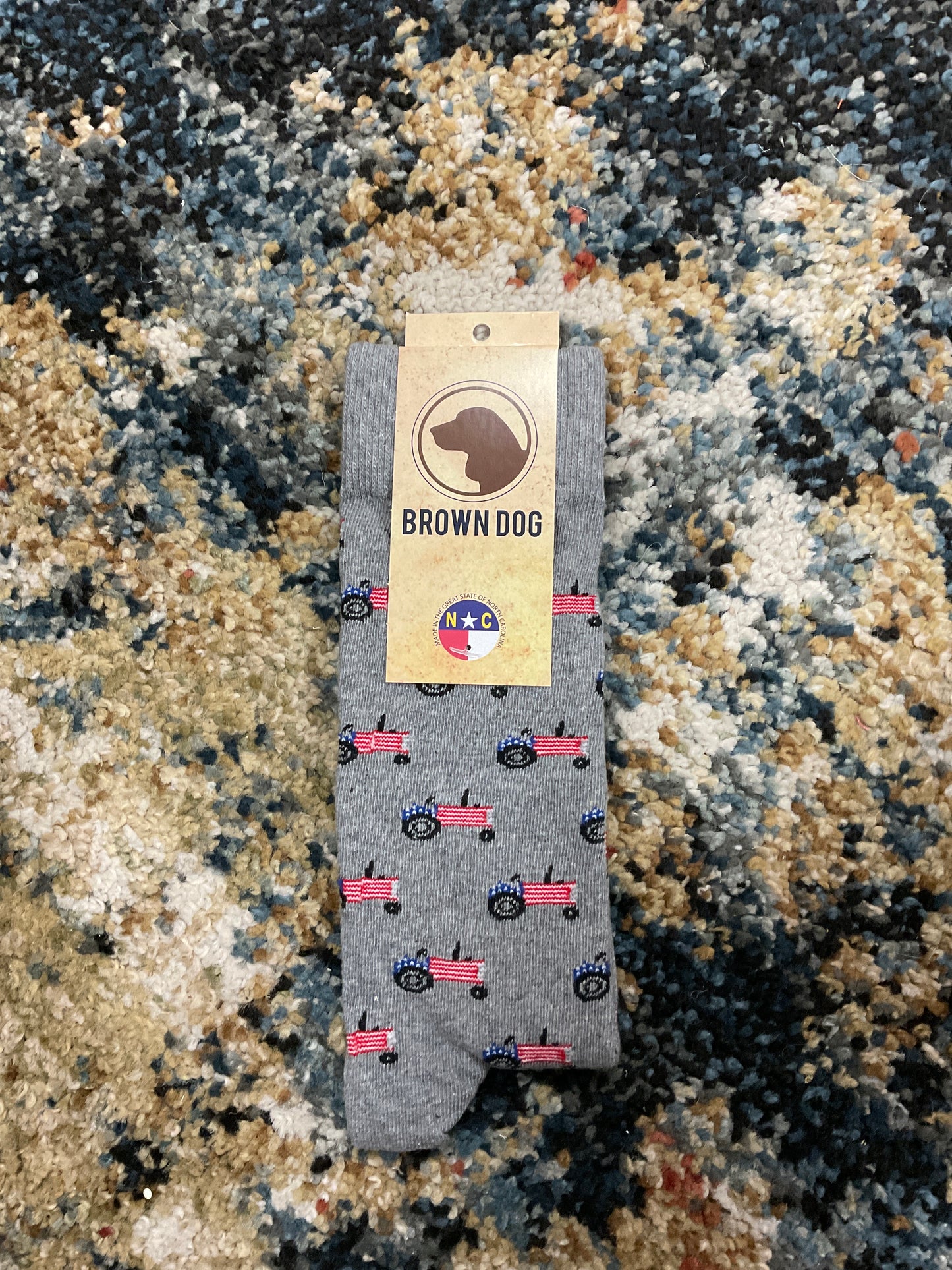 Brown Dog Socks