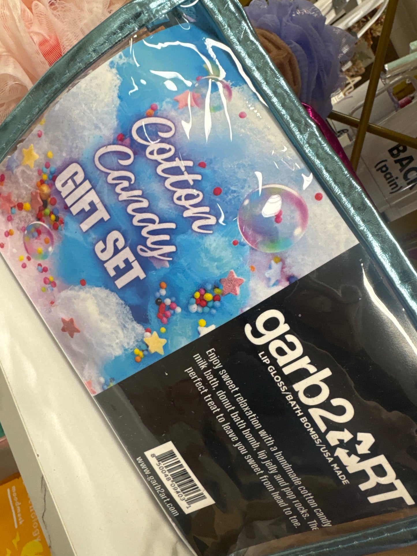 Cotton candy gift set