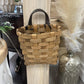 Hanging wood chip basket
