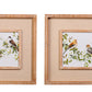 18" Birds on a Branch Framed Wall Art