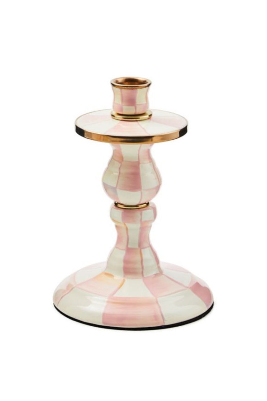 rosy check small candlestick