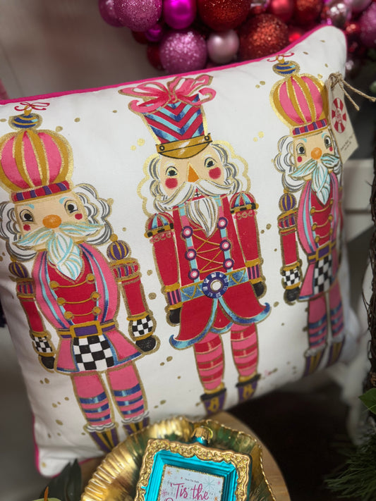 Nutcracker pillow