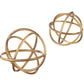 Gold orbs