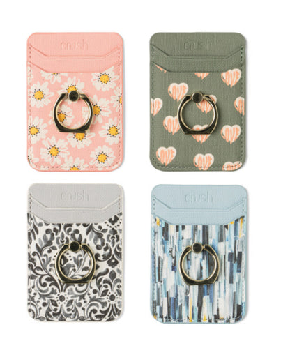 Crush what baggage stickable phone case