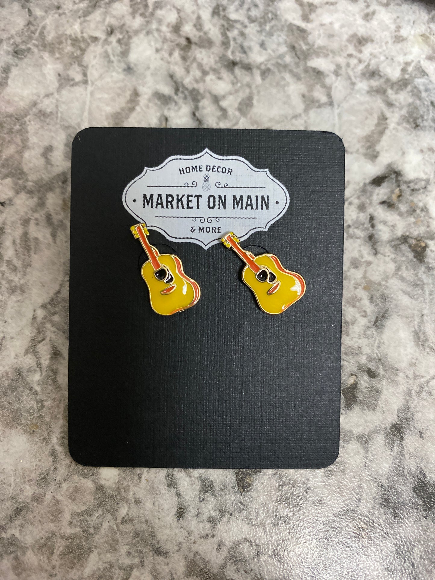 Guitar Earrings