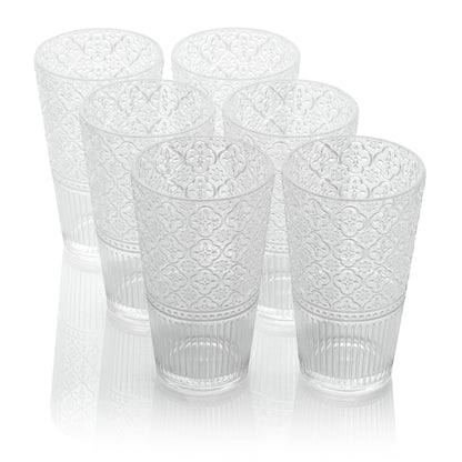 Victoria Clear Acrylic Ice Tea Glass 22 oz.