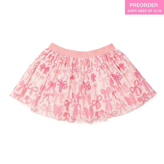 Coquette Bow Tutu - Kids Dress Up Skirt - Bows