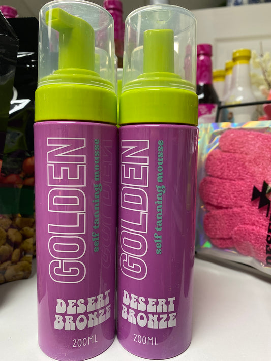 Desert Bronze Self Tanning Mousse 7oz