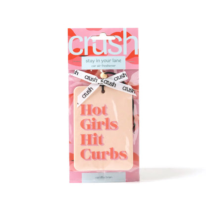 Crush stay in your lane air freshener