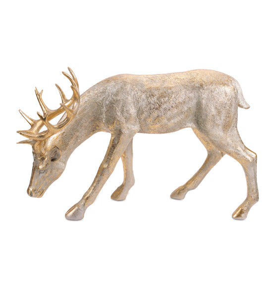 GOLD DEER 44"L X 28"H
