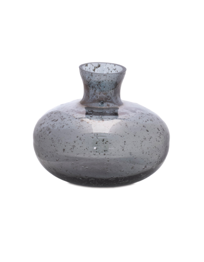 VASES 4"H, 5.5"H, 7.75"H GLASS