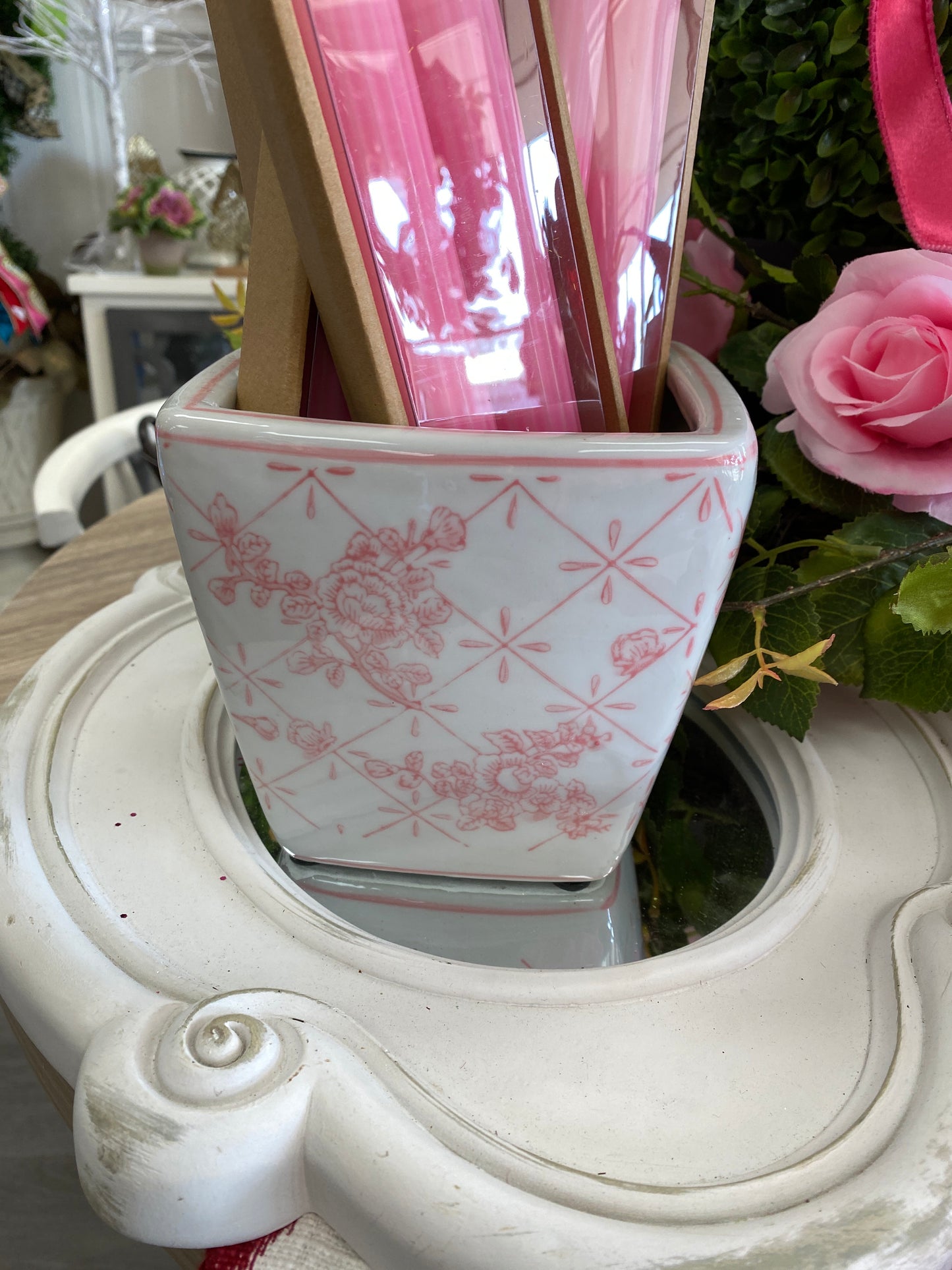 Stoneware planters