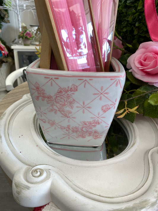 Stoneware planters