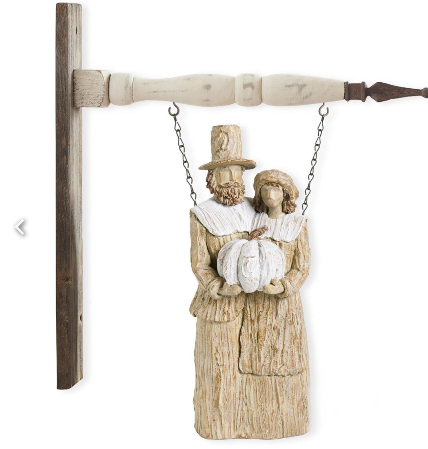 16” Tan & cream resin pilgrim arrow