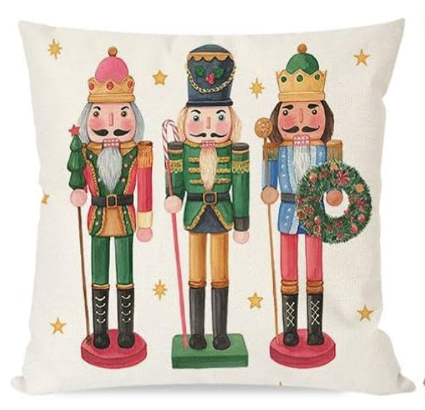 Nutcracker pillow covers