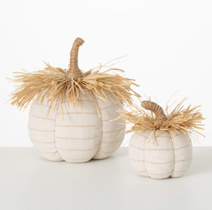 Raffia Pumpkin