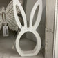 Bunny head cutouts