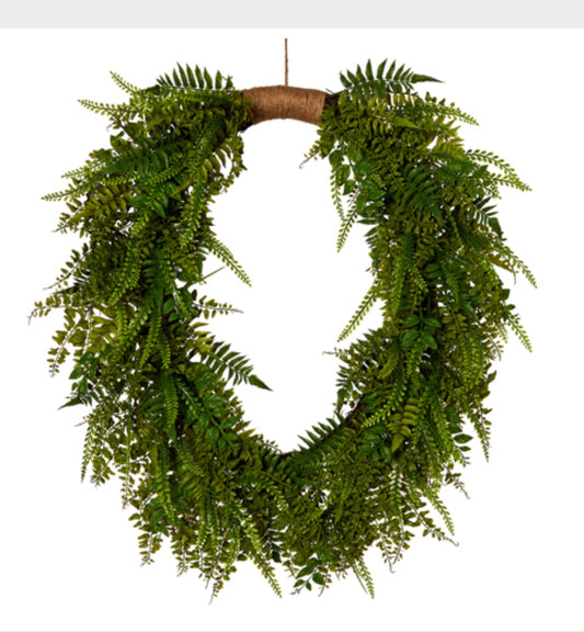 36” Fern Wreath
