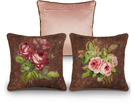 14" Victorian Rosewood Pillow