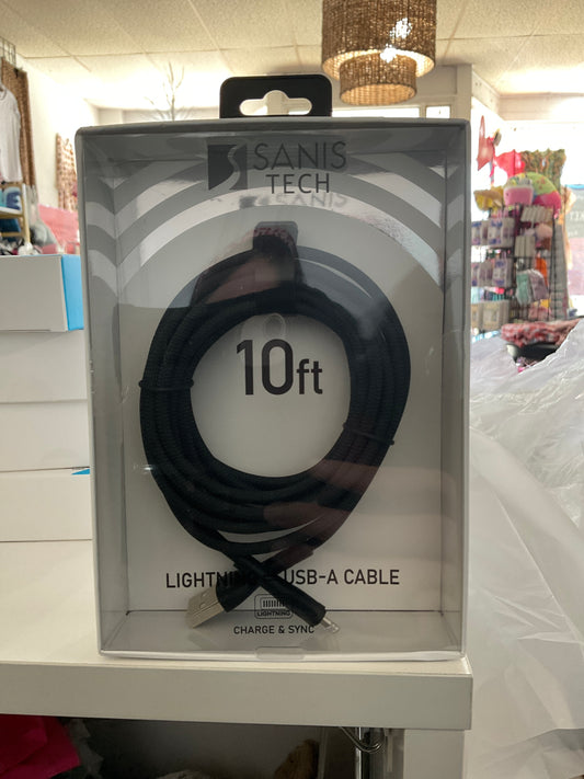 USB-A cable 10ft