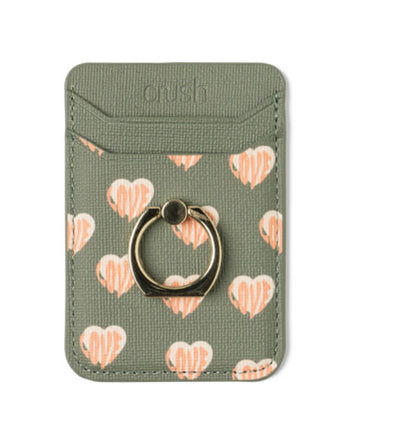 Crush what baggage stickable phone case