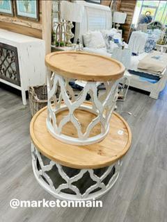 Farrah Nero End tables