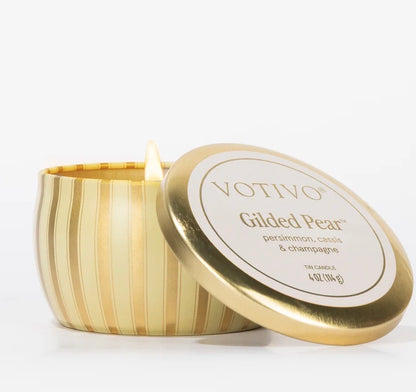 Votivo Holiday Tin Candle