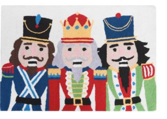 Nutcracker trio rug