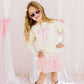 Ballet Bow Tiered Tutu - Kids Dress Up Skirt - Coquette
