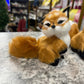 5” furry fox ornament