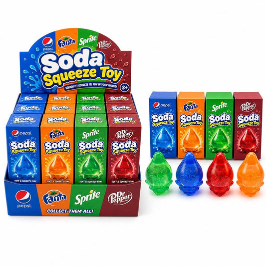 Soda Squeeze Toy Squishy Squeeze Sensory Toy Dumpling