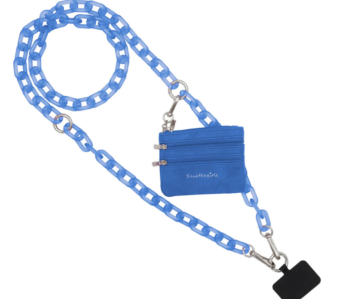 Clip and go crossbody ice chain