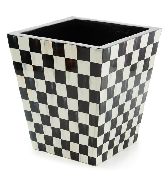 Courtly check planter
