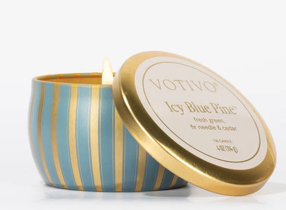 Votivo Holiday Tin Candle
