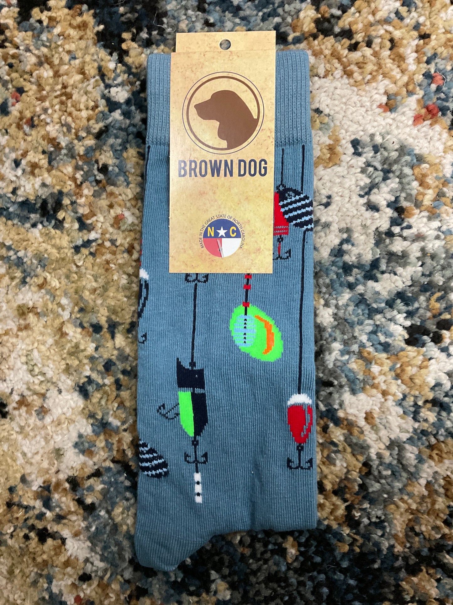 Brown Dog Socks