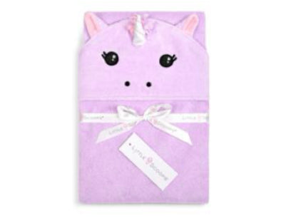 Little scoops hooded towel