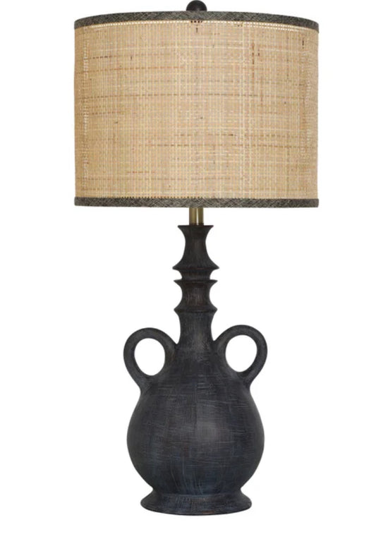 Boho Brownwood Poly Table Lamp |