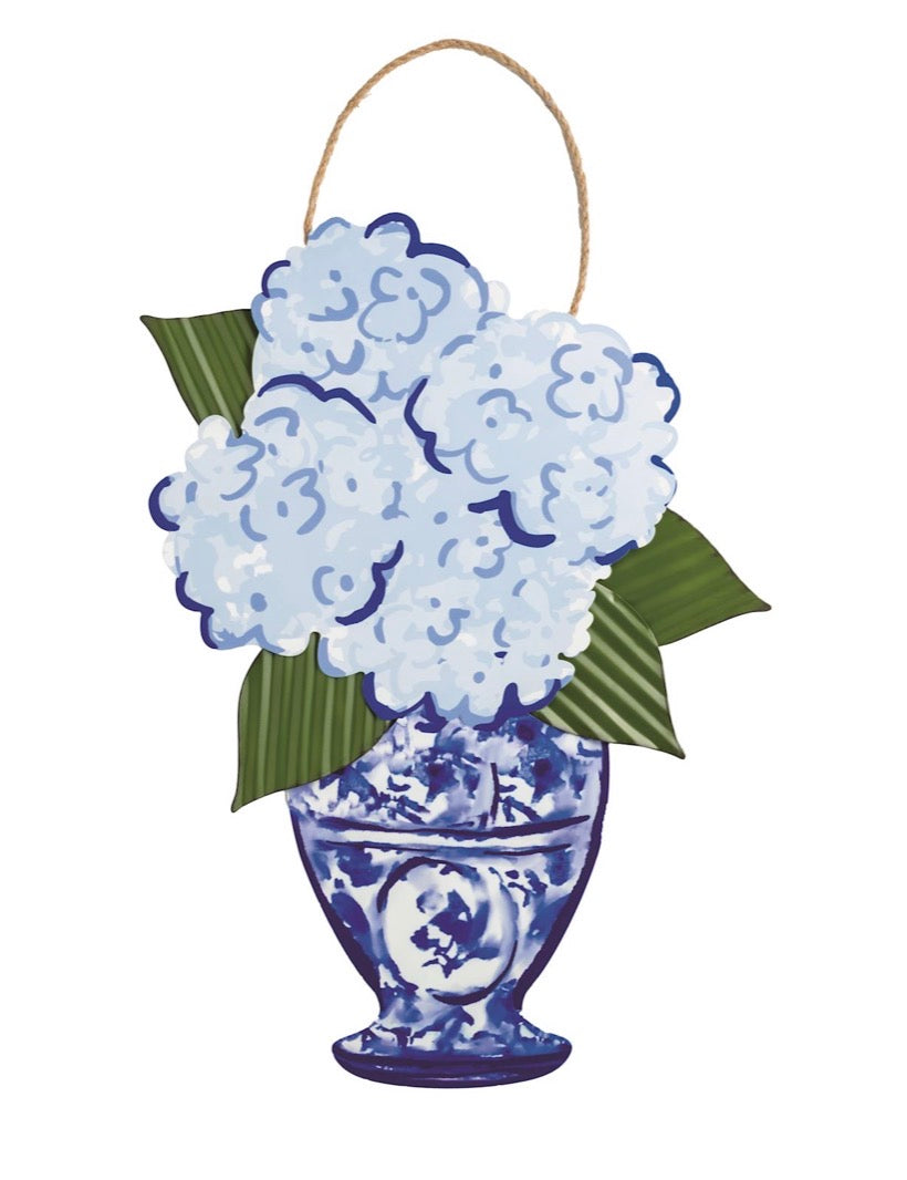 HYDRANGEA DOOR HANGER