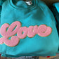 Valentine’s Day patch sweatshirts