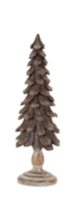 Pinecone tree on base