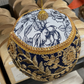 5" CHINOSERIE W/JEWEL BALL ORNAMENT